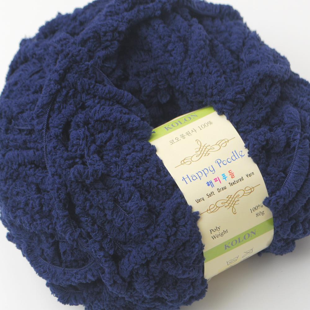 [Misoknit] Happy Poodle, Soft and Luxurious Knitting Yarn Set, Various Color, Easy Care Knit Yarn